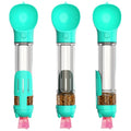 300ml/500ml Dog Water Bottle 4 in 1 Portable Pet Water Bowl Dispenser with Dog Whistle, Pet Travel Water Cup with Food Container