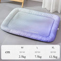 Ice Silk Pet Cooling Bed/Ice Pad, Summer Cooling Essential, Cozy Sleeping Bed for Cats and Dogs