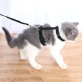 Pet Cat Harness and Leash Set Escape Proof Adjustable Kitten Harness for Large Small Cats Lightweight Soft Puppy Dog Cat Collar