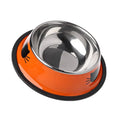 Pet Feeding Bowls Stainless Steel Non-slip Anti-spill Dog Bowl Durable Anti-fall Cat Puppy Feeder for Puppy Teddy Kitten