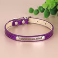 Anti-lost Cat ID Collar Personalized Puppy Cat Collars Necklace Free Engraved ID Name Tag For Kitten Cats Small Dogs Bling