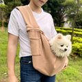Comfortable Dog Bag Pet Crossbody Shoulder Bag Portable Outdoor Travel Cat Puppy Sling Carrier Bag Pet Carrying Supplies