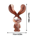 Durable Beef Flavor Rabbit Squirrel Crab Shaped Dog Chew Toy Nylon Dental Health Molar Toy Dog Interactive Chew supplies