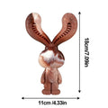 Durable Beef Flavor Rabbit Squirrel Crab Shaped Dog Chew Toy Nylon Dental Health Molar Toy Dog Interactive Chew supplies