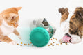 Fun and Challenging 1pc Treat Dispensing Puzzle Toy - Promotes Mental Stimulation, Slows Down Eating for Small and Medium Dogs