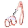 62CE Adjustable Cats Leashes Cats Harness and Leashes for Walking Escape Proof No Pull Cartoon Wing Strap Soft Leashes