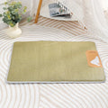 2025 Summer Cooling Pet Mat  Breathable Bamboo Dog Cat Bed Pad Ice Gel Cushion for Kennel Crate Indoor Outdoor