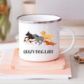 I Have A Plans With My Cat Print Mugs Funny Creative Coffee Enamel Cups Cups for Coffee and Tea Unusual Tea Cup Mug Kawaii Beer