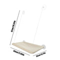 Pet Cat Hammock Aerial Cats Bed House Kitten Climbing Frame Sunny Window Seat Nest Bearing 20kg Hanging Cat Bed Pet Accessories