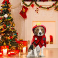 Christmas Dog Clothes Christmas Cat Dog Clothes Buckle-up Kitten Dress Up Skin-Friendly Winter Apparel For Small To Large Pets