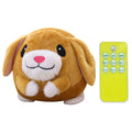 Cartoon Pig Active Moving Pet Plush Toy Washable Dog Ball USB Rechargeable Interactive Dog Toys for Dogs Cats