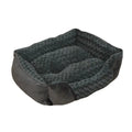 Rectangle Dog Bed Machine Washable Dogs Sleeping Sofa Removable Cushion Non-Slip Bottom Pet Bed For Cats Small Medium Dogs