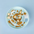 UFO Shaped Food Bowls, Pet Play Toys, Slow Food Bowls, Leak Proof Toys for Dogs and Cats, Bowls, Tip Over Pet Toys, Pet Supplies