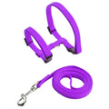 Pet Cat Harness and Leash Set Escape Proof Adjustable Kitten Harness for Large Small Cats Lightweight Soft Puppy Dog Cat Collar