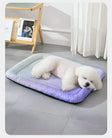 Ice Silk Pet Cooling Bed/Ice Pad, Summer Cooling Essential, Cozy Sleeping Bed for Cats and Dogs