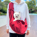 Comfortable Dog Bag Pet Crossbody Shoulder Bag Portable Outdoor Travel Cat Puppy Sling Carrier Bag Pet Carrying Supplies