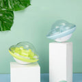 UFO Shaped Food Bowls, Pet Play Toys, Slow Food Bowls, Leak Proof Toys for Dogs and Cats, Bowls, Tip Over Pet Toys, Pet Supplies