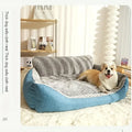Humanized Dog Bed/Dog Sofa 47-inch XXL Size with Double Filling Machine Washable Non-Slip Bottom Cooling & Breathable