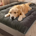 Dog Pet Beds Extra Large Plush Dog Bed Sofa Thickened Super Soft Polyester Pet Mat Dog Crate Mat Bed For Dog Beds ﻿