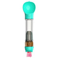 300ml/500ml Dog Water Bottle 4 in 1 Portable Pet Water Bowl Dispenser with Dog Whistle, Pet Travel Water Cup with Food Container