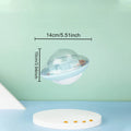 UFO Shaped Food Bowls, Pet Play Toys, Slow Food Bowls, Leak Proof Toys for Dogs and Cats, Bowls, Tip Over Pet Toys, Pet Supplies